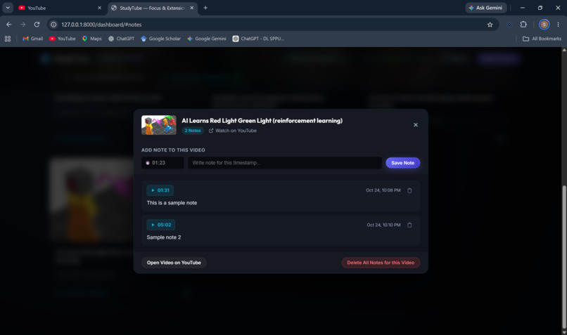 StudyTube — A Distraction-Free YouTube Learning Experience – screenshot 3