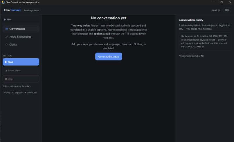 CLEar COmm – screenshot 3