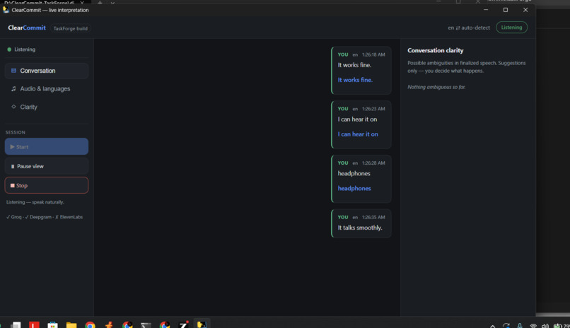 CLEar COmm – screenshot 5