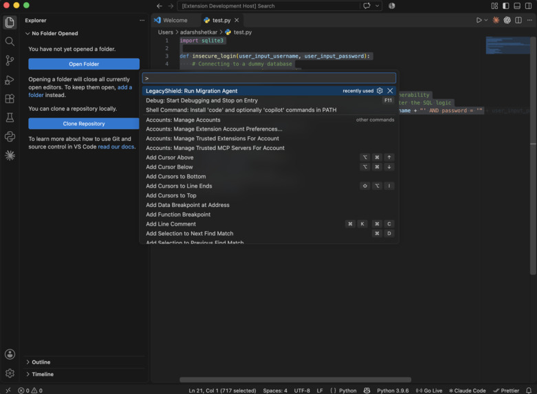LegacyShield – screenshot 1