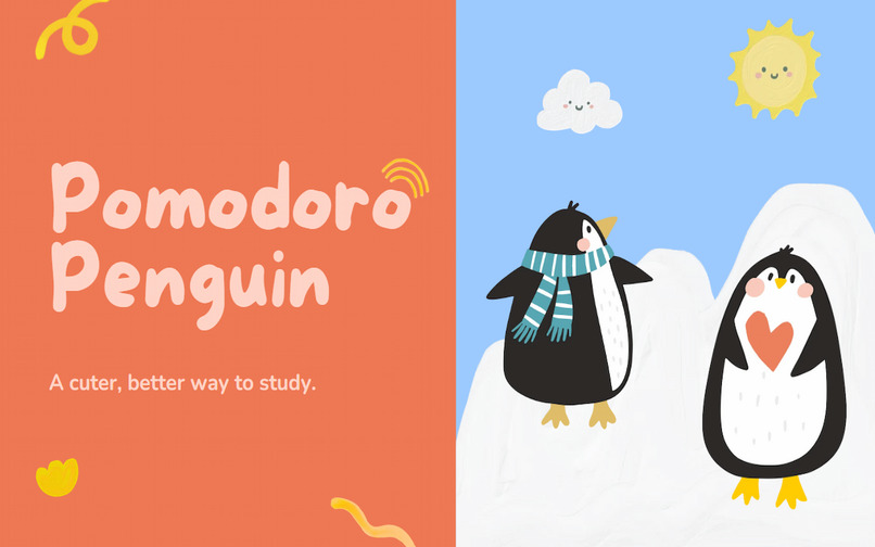 Pomodoro Penguin – screenshot 1