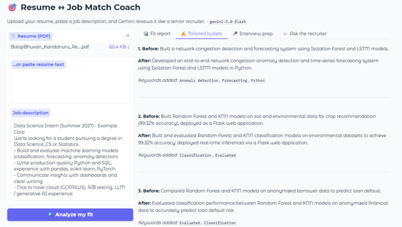 ResumeMatch Coach – screenshot 5