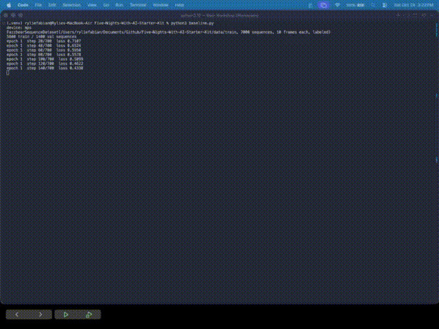 The RDA – screenshot 1