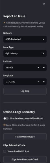 PingDrop: Campus Wi-Fi Deadzone Telemetry & Infrastructure – screenshot 4