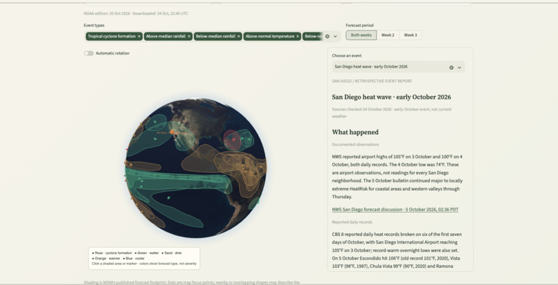 EarthWatch – screenshot 2