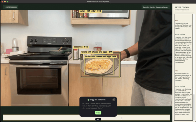 Peter Cookin' – screenshot 1