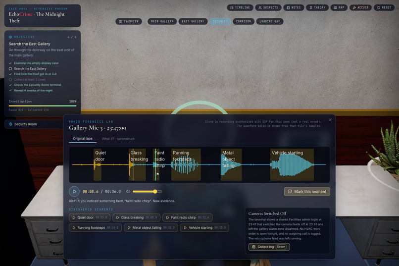 EchoCrime – screenshot 3