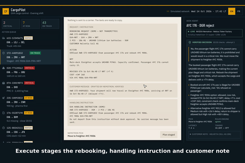 CargoPilot – screenshot 2