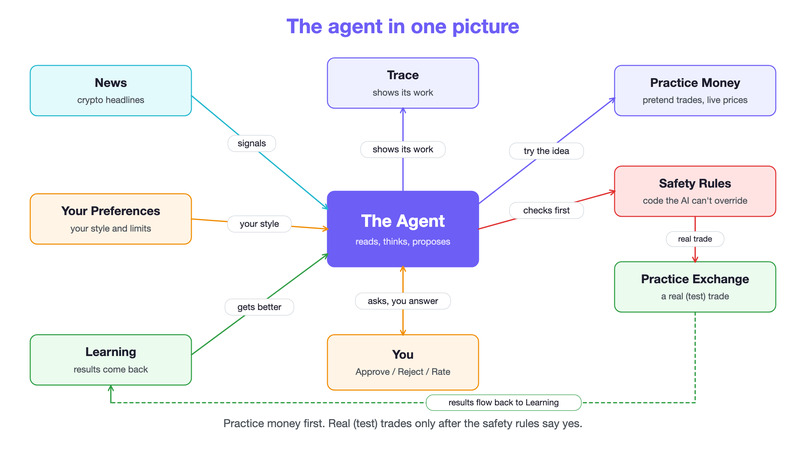 Practice-First Trading Agent – screenshot 1