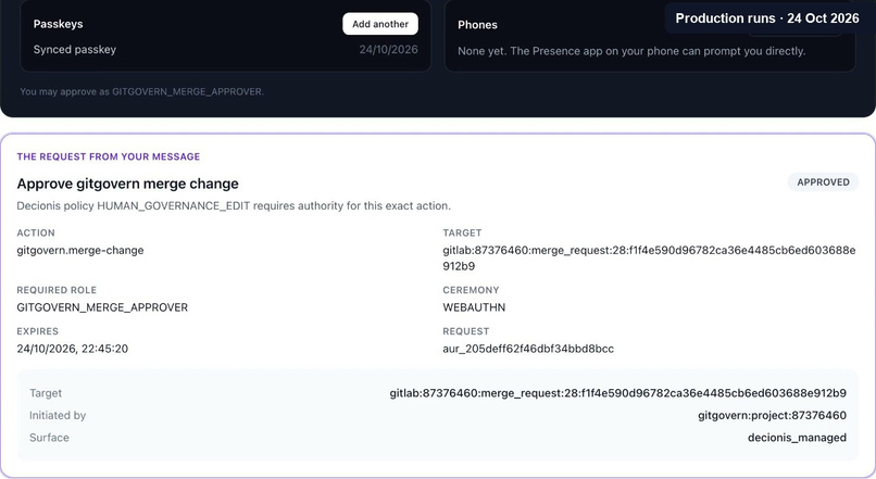 GitGovern built with GitLab Duo – screenshot 2