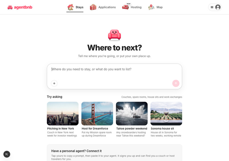 AgentBnB – screenshot 3