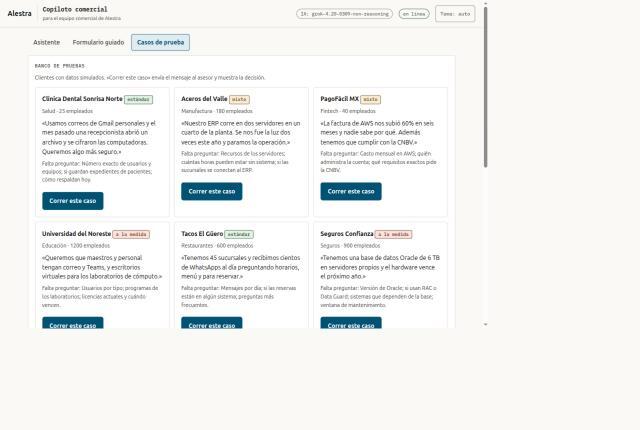 Alestra: Copiloto de preventa – screenshot 5