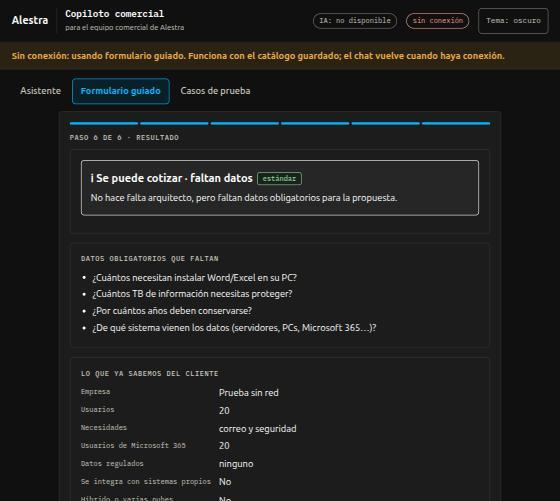Alestra: Copiloto de preventa – screenshot 9