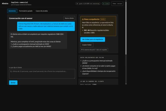 Alestra: Copiloto de preventa – screenshot 15