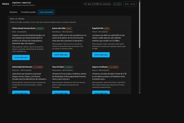 Alestra: Copiloto de preventa – screenshot 20