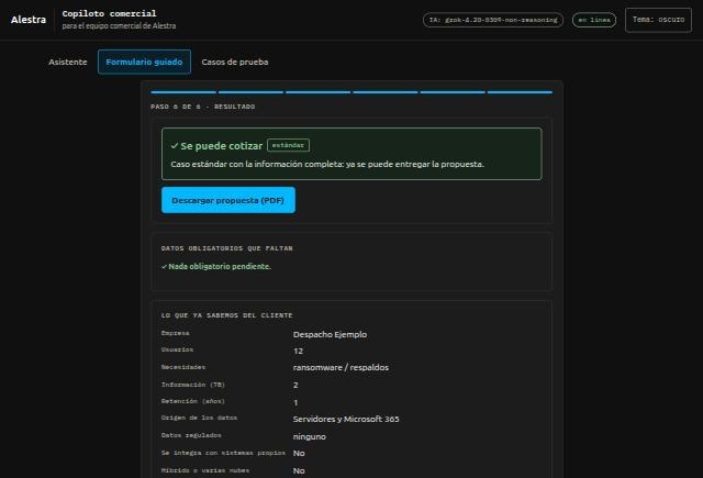 Alestra: Copiloto de preventa – screenshot 29