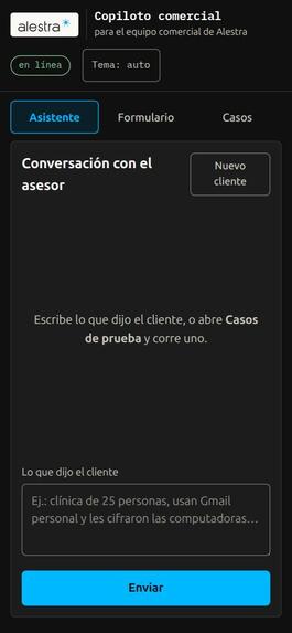 Alestra: Copiloto de preventa – screenshot 35