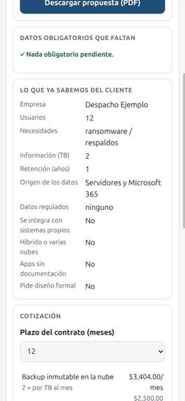 Alestra: Copiloto de preventa – screenshot 37