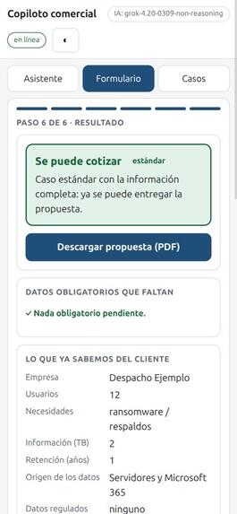 Alestra: Copiloto de preventa – screenshot 38