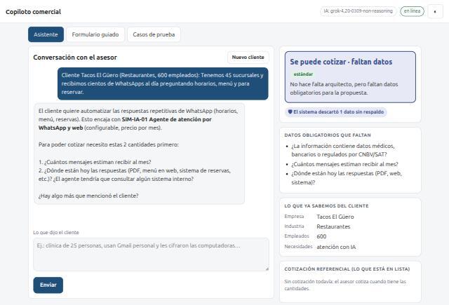 Alestra: Copiloto de preventa – screenshot 40