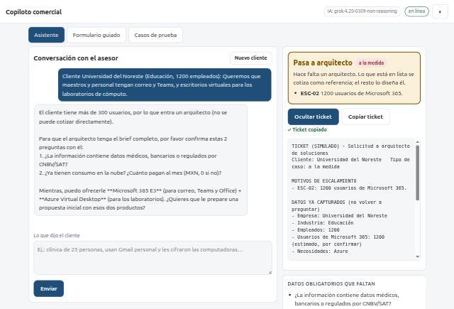Alestra: Copiloto de preventa – screenshot 39