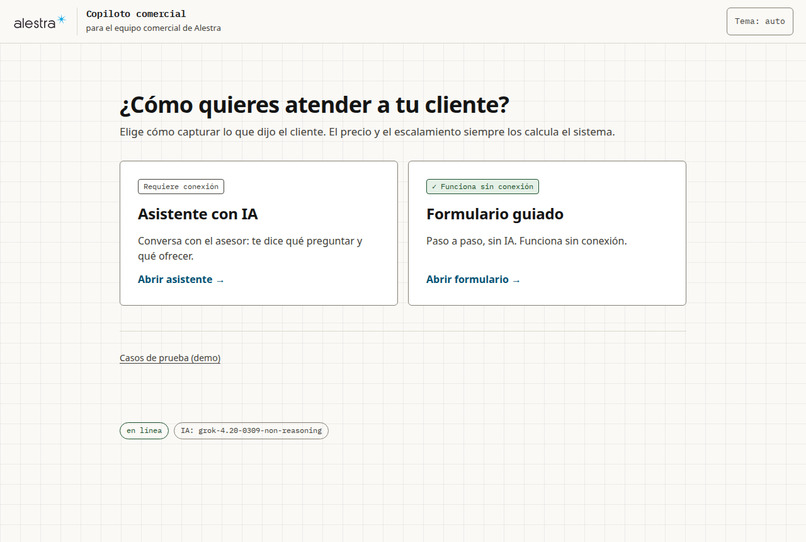 Alestra: Copiloto de preventa – screenshot 46