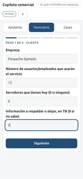 Alestra: Copiloto de preventa – screenshot 47