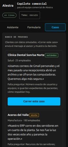 Alestra: Copiloto de preventa – screenshot 12