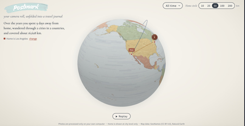Postmark – screenshot 2