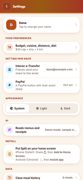 Split – screenshot 3
