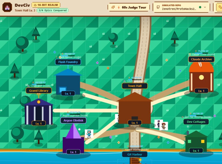 DevCiv: Agent Civilization – screenshot 3