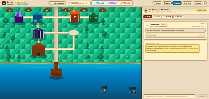 DevCiv: Agent Civilization – screenshot 2