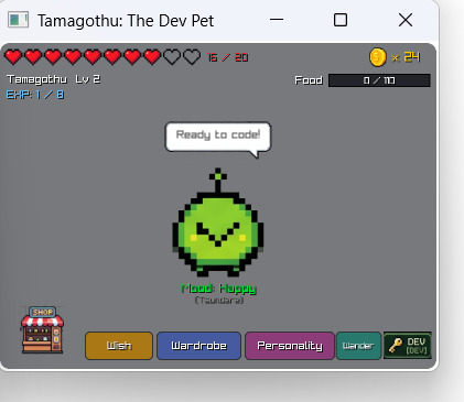Coding Tamagachi – screenshot 1