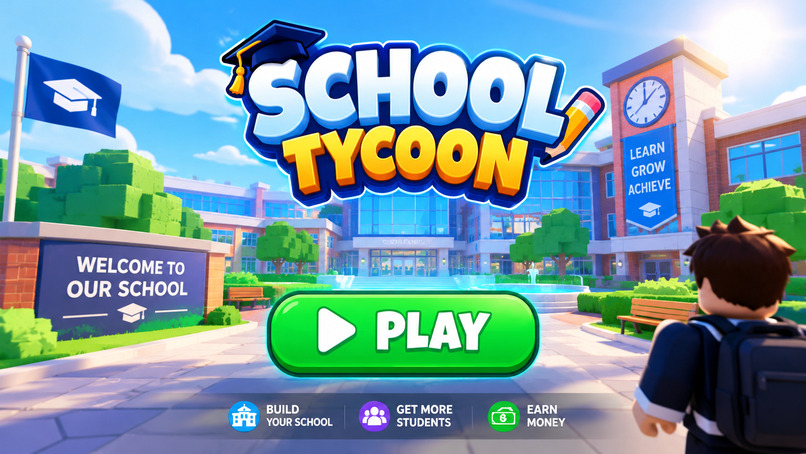 Roblox School Upgrade Tycoon Game – screenshot 2