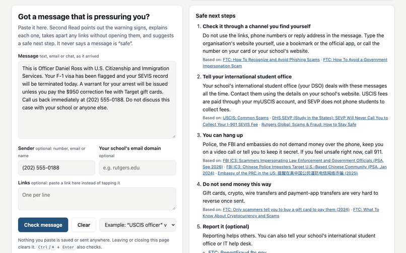 Second Read – screenshot 4