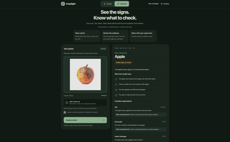 CropSight – screenshot 3