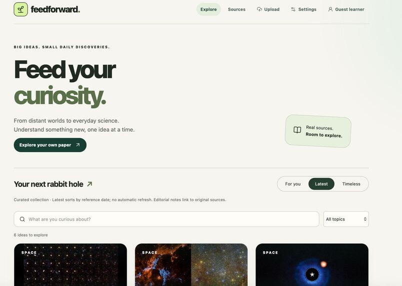 FeedForward – screenshot 6