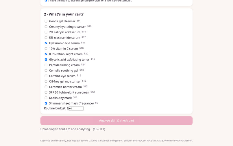 SkinCart – screenshot 4