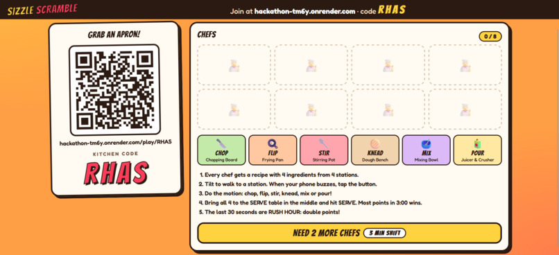 Sizzle Scramble – screenshot 2