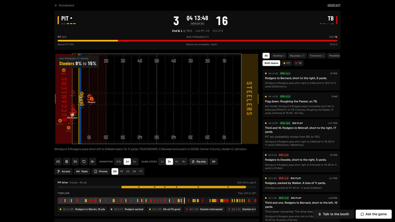 Gridcast – screenshot 1