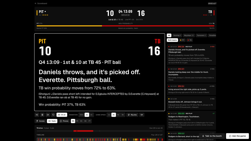 Gridcast – screenshot 2