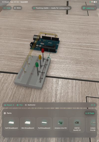 boardAR – screenshot 2