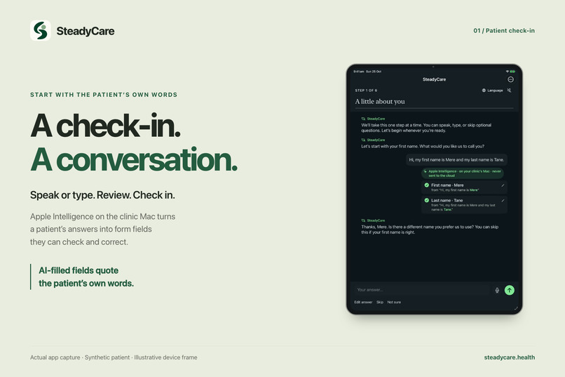 SteadyCare  – screenshot 1