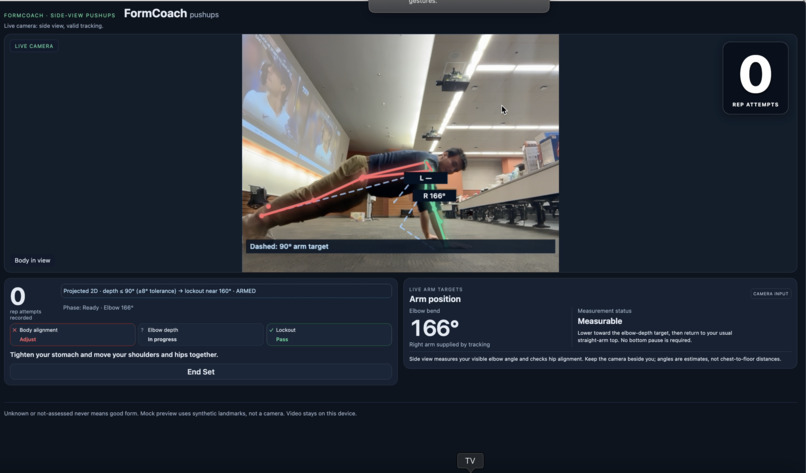 FormCoach – screenshot 2