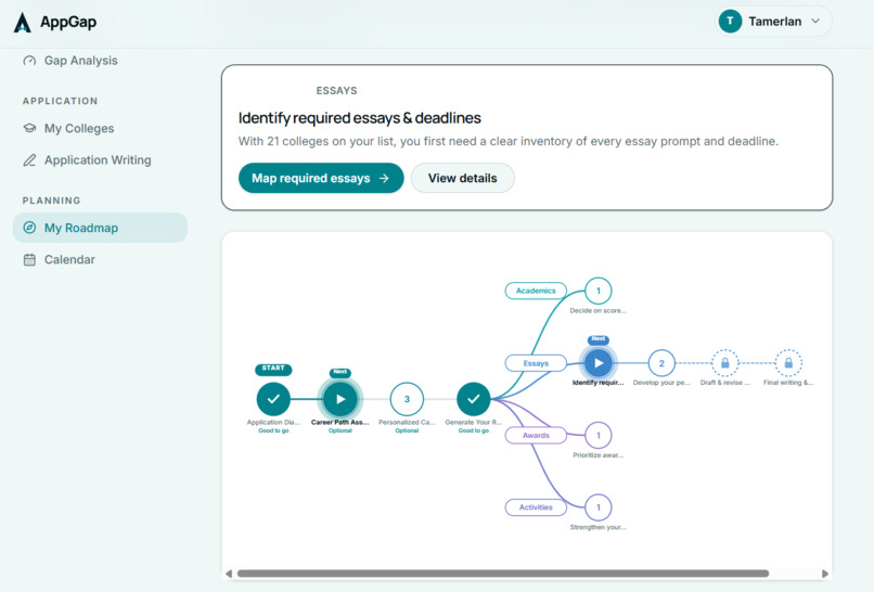 AppGap – screenshot 1