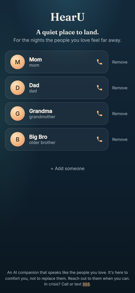 HearU – screenshot 2