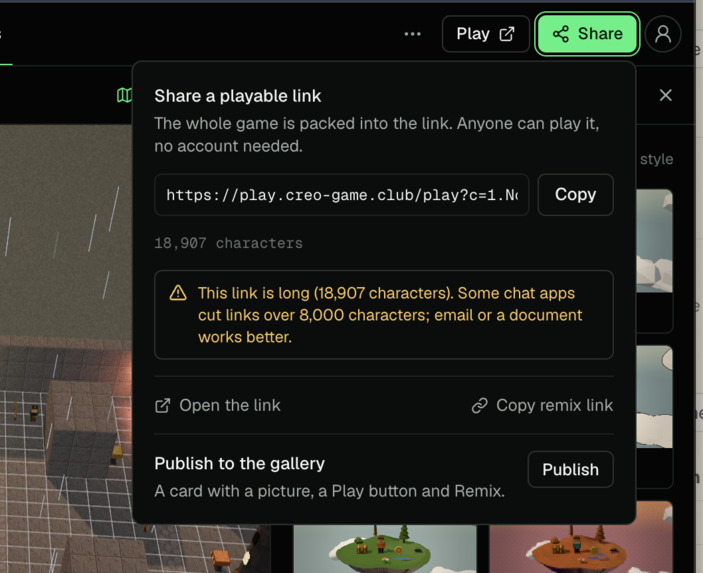 Creo – screenshot 6