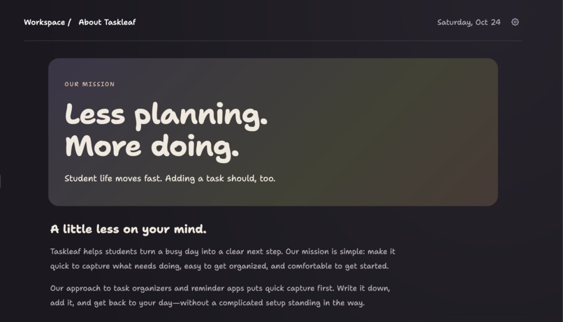 taskleaf – screenshot 5