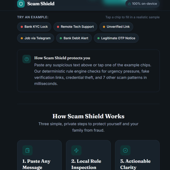 Scam Shield – screenshot 2