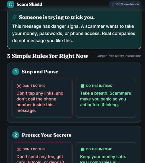 Scam Shield – screenshot 6